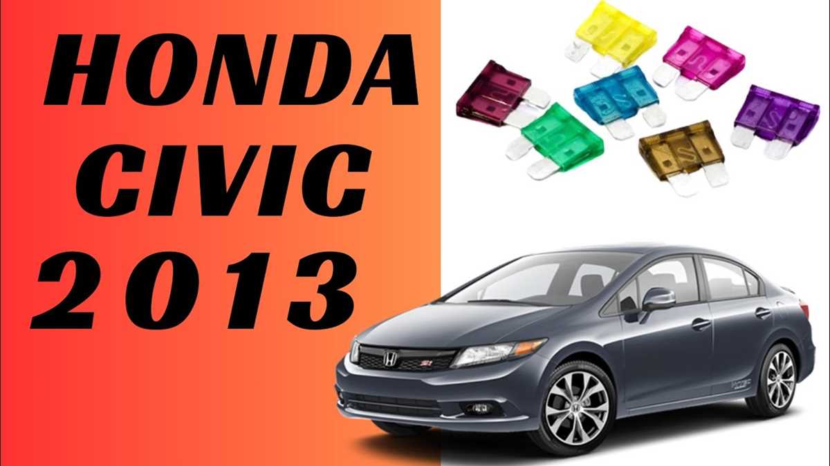 2013 civic fuse box diagram