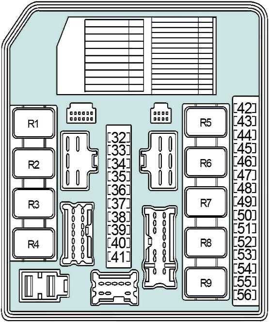 2013 sentra fuse box diagram