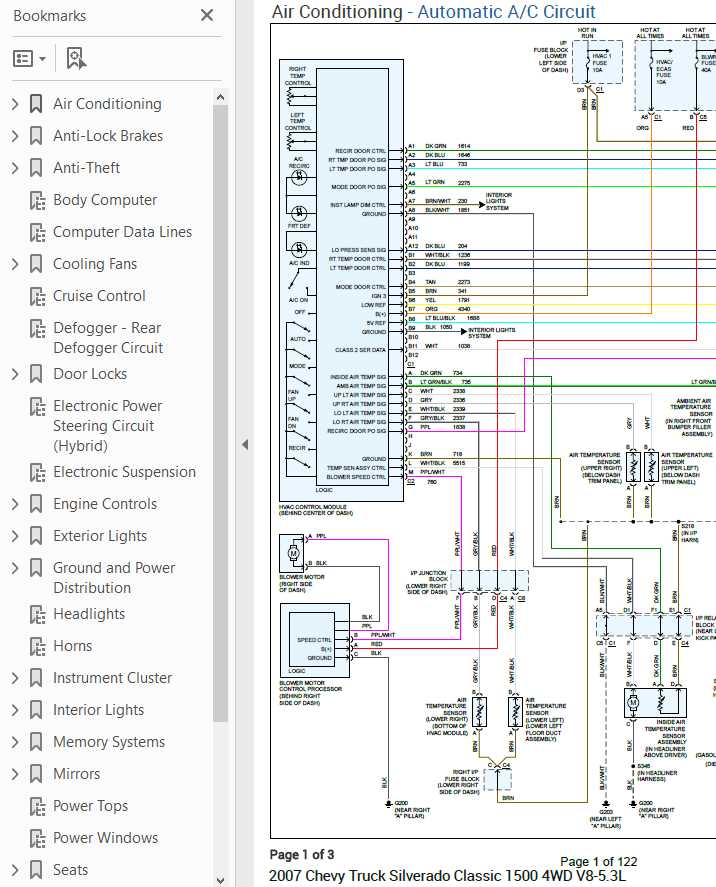 2007 chevy silverado 1500 fuse diagram