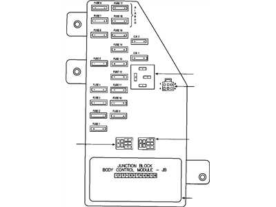 2001 chrysler sebring fuse box diagram
