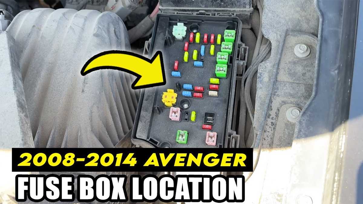 fuse diagram for 2008 dodge avenger