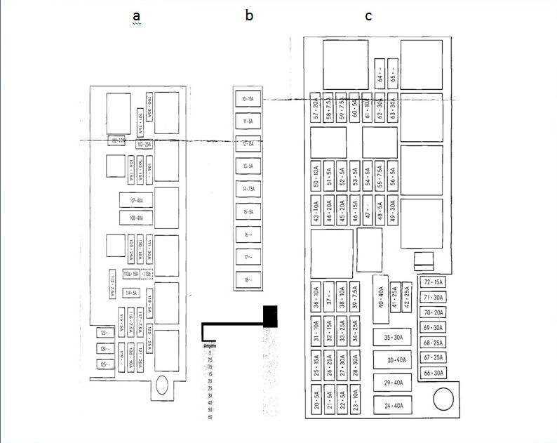 2008 mercedes clk 350 fuse box diagram
