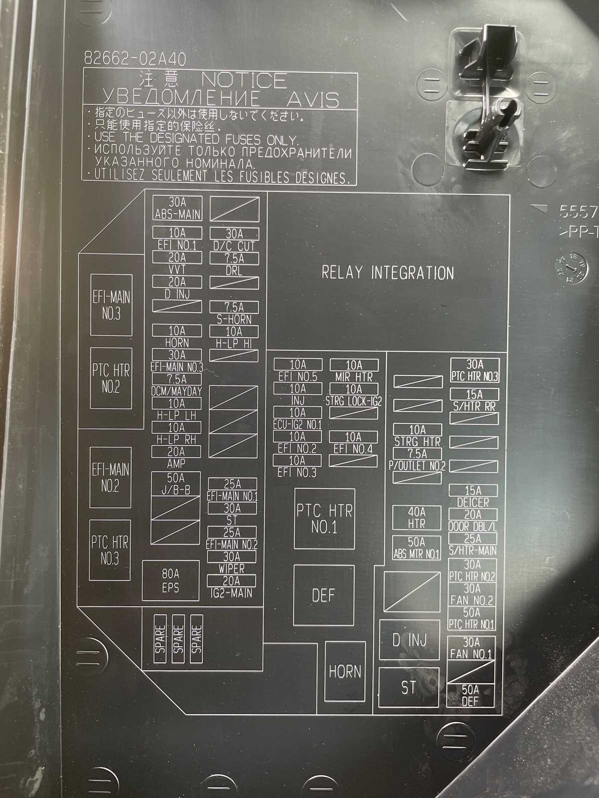 fuse box 2010 toyota corolla fuse diagram