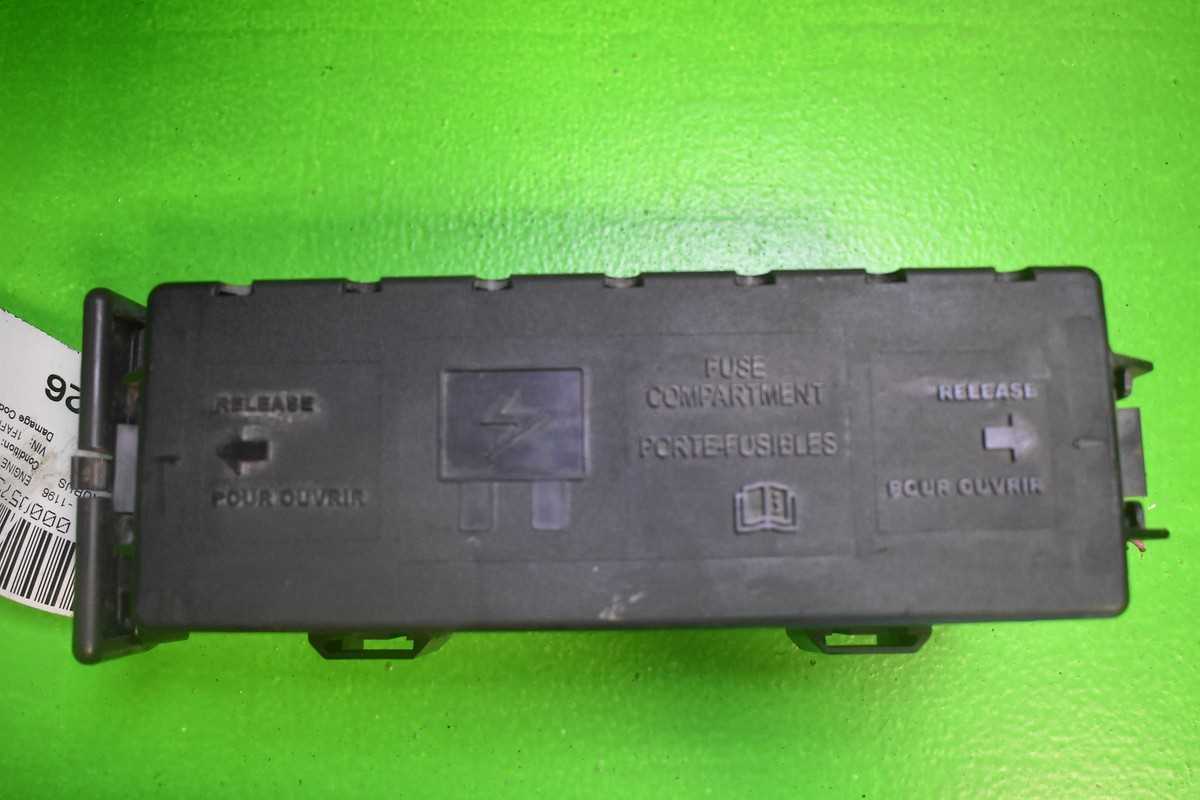 fuse box diagram 2003 ford taurus