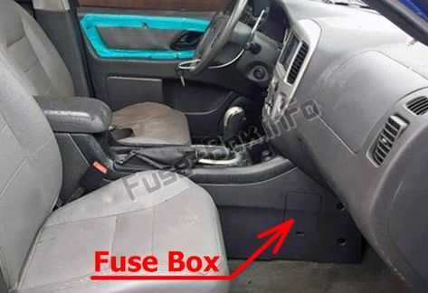 fuse box diagram 2006 ford escape