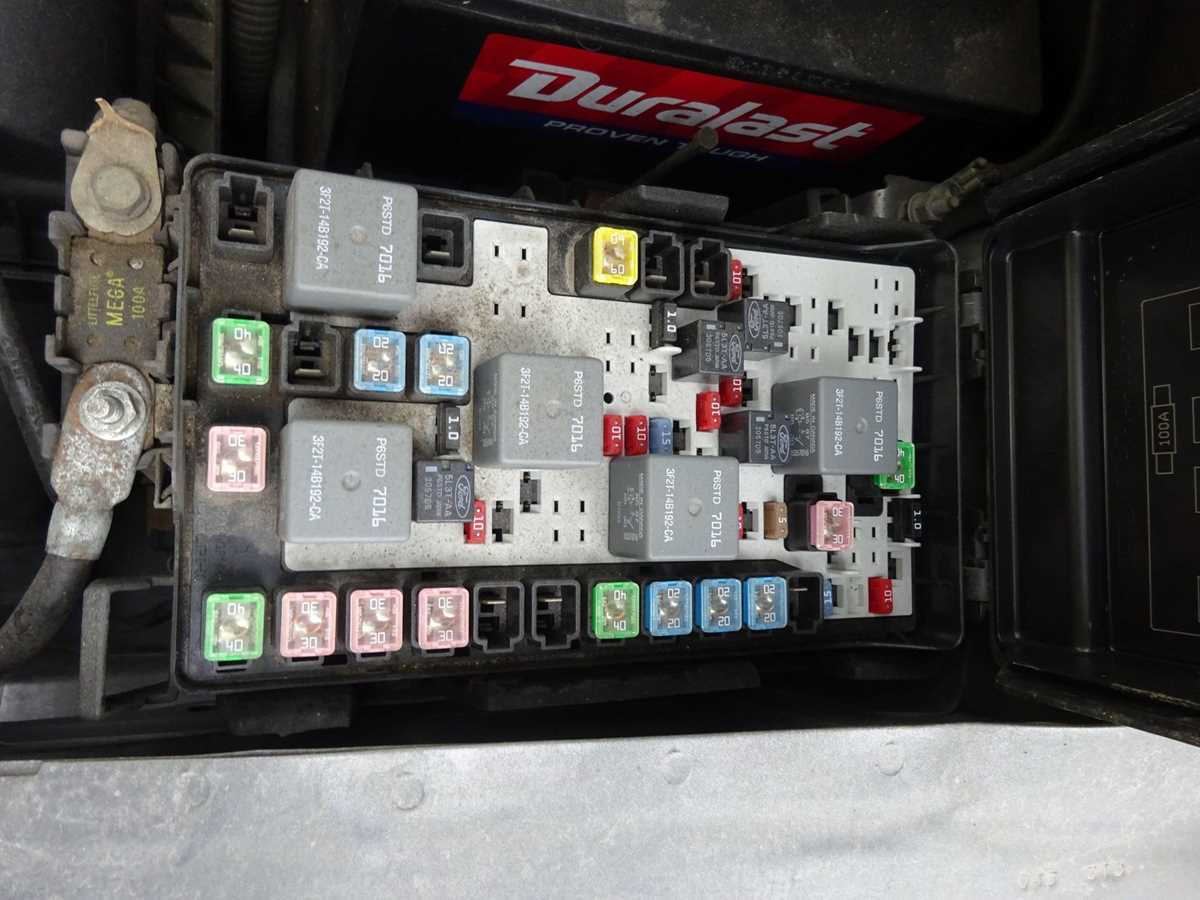 fuse box diagram 2007 ford edge