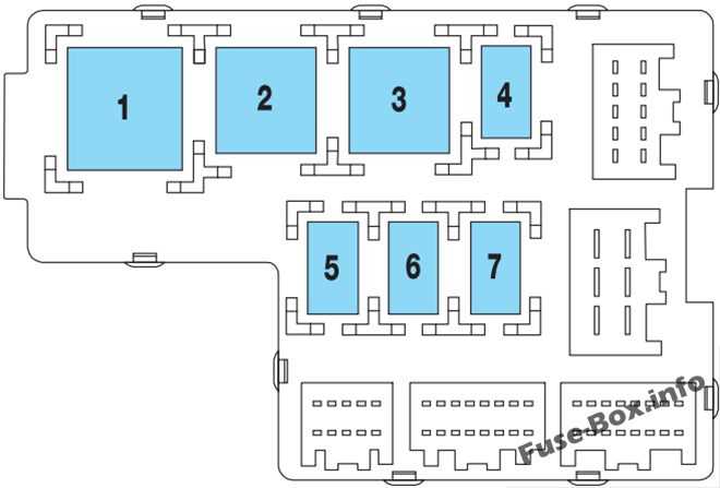 fuse box diagram for 2001 ford explorer
