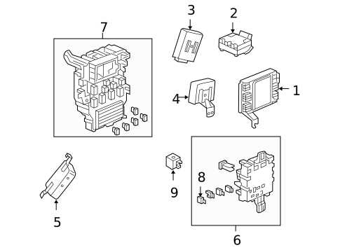 fuse box diagram for 2007 honda odyssey