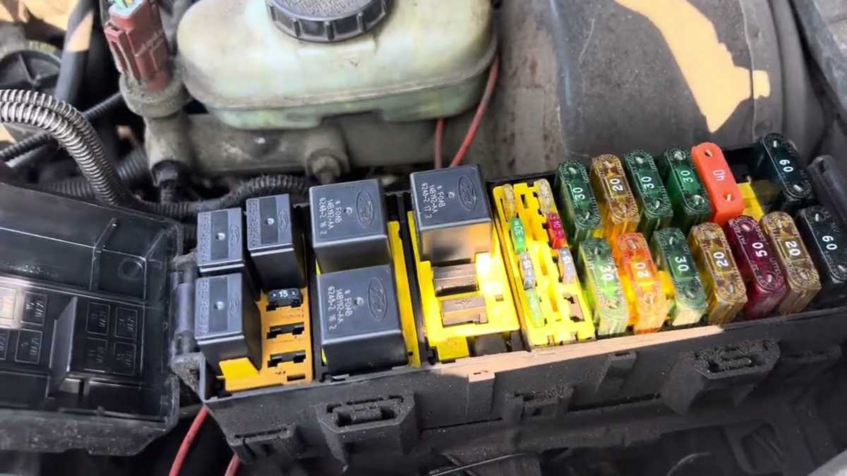 fuse diagram for 1997 ford explorer