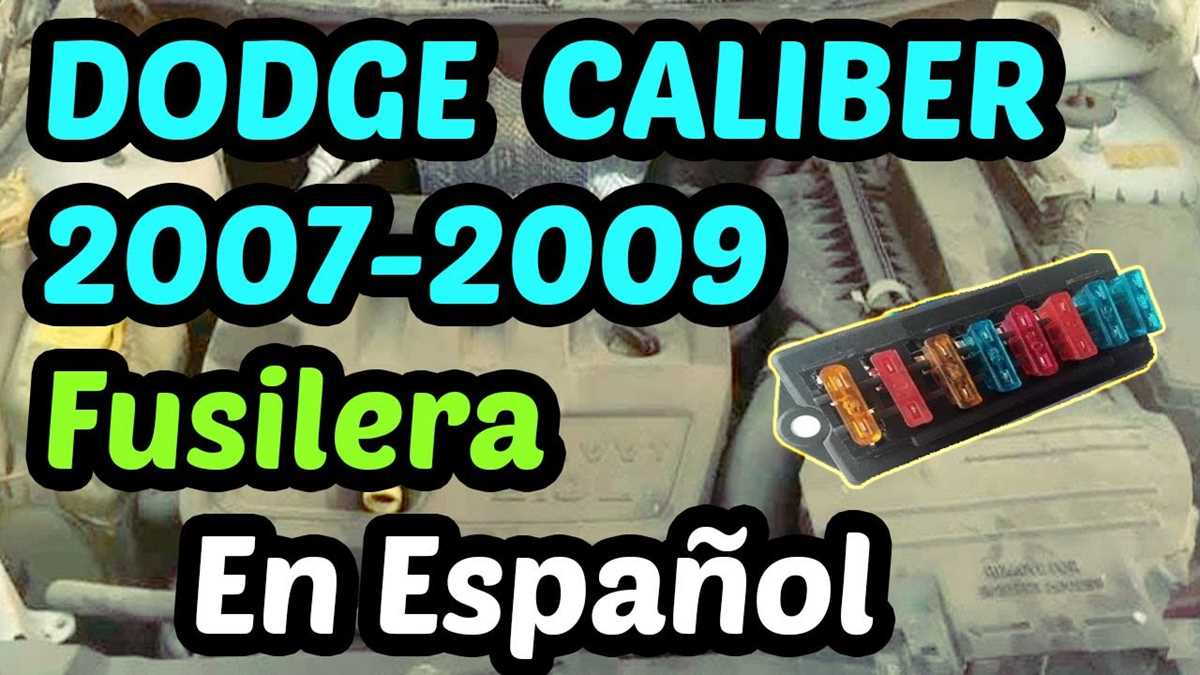 fuse diagram for 2007 dodge caliber