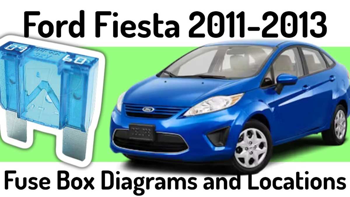 fuse diagram ford fiesta 2011