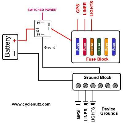 fuse relay wiring diagram