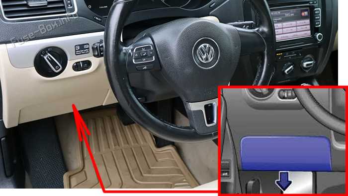 fuse box diagram 2013 jetta