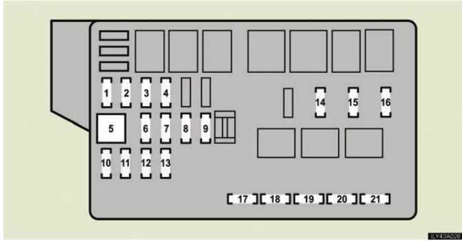 lexus gs 350 fuse box diagram