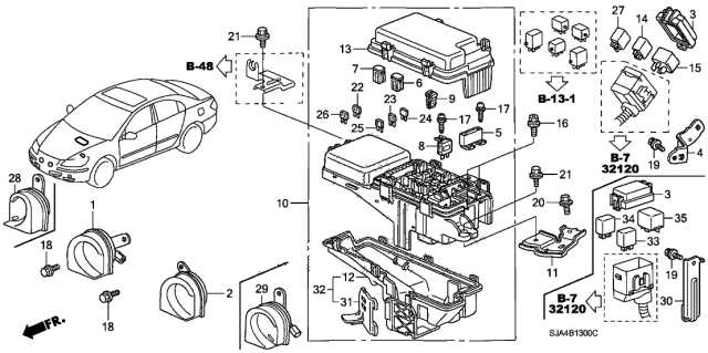 2007 acura rl fuse box diagram