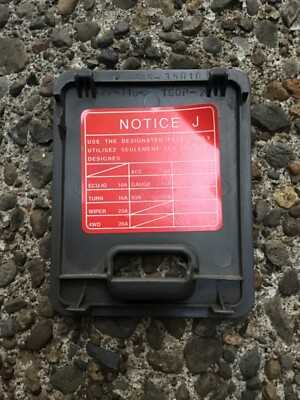 2002 4runner fuse box diagram