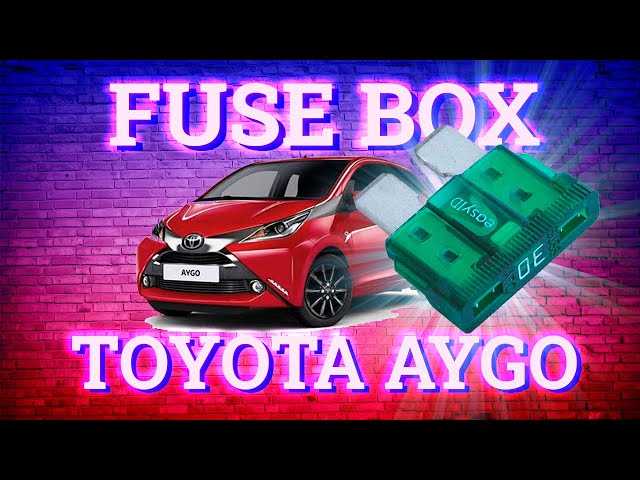aygo fuse box diagram