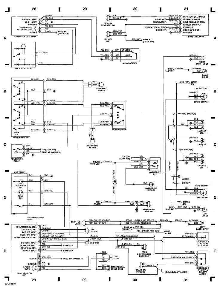 isuzu npr fuse diagram
