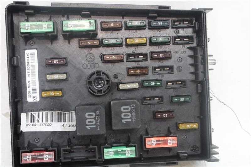 12 passat fuse panel diagram