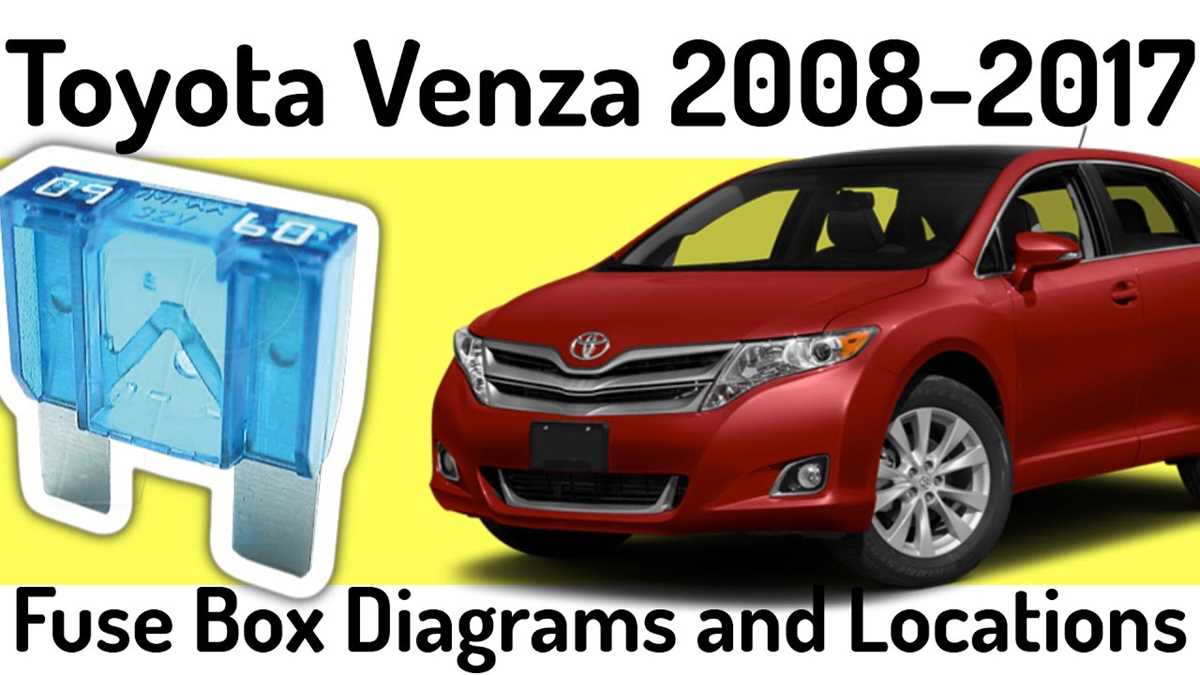 2009 toyota venza fuse box diagram