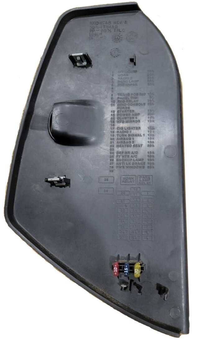 2002 dodge dakota fuse box diagram