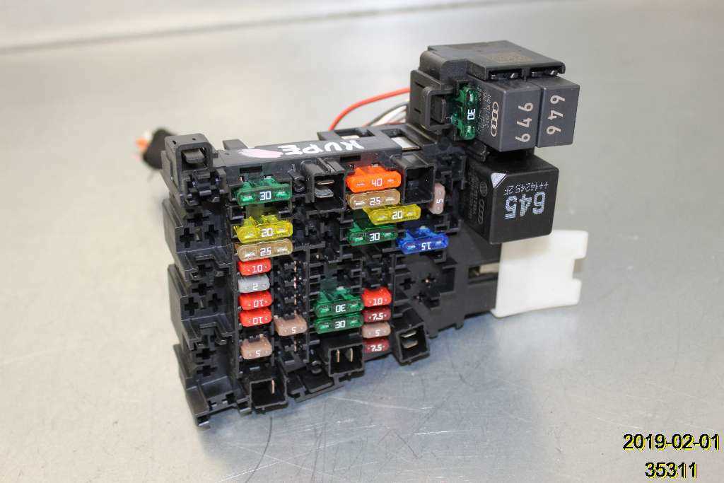 2019 vw passat fuse box diagram