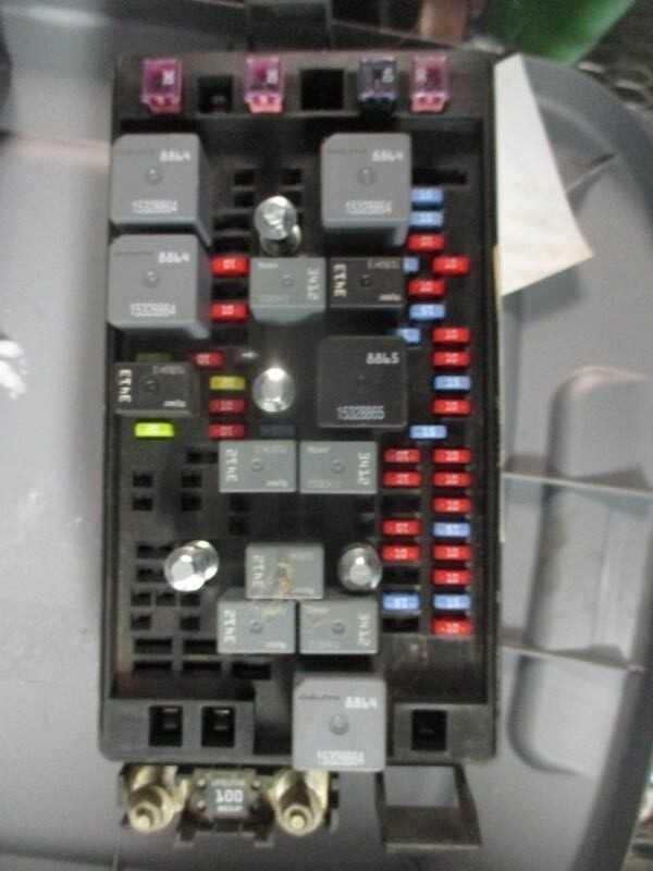 2006 colorado fuse box diagram