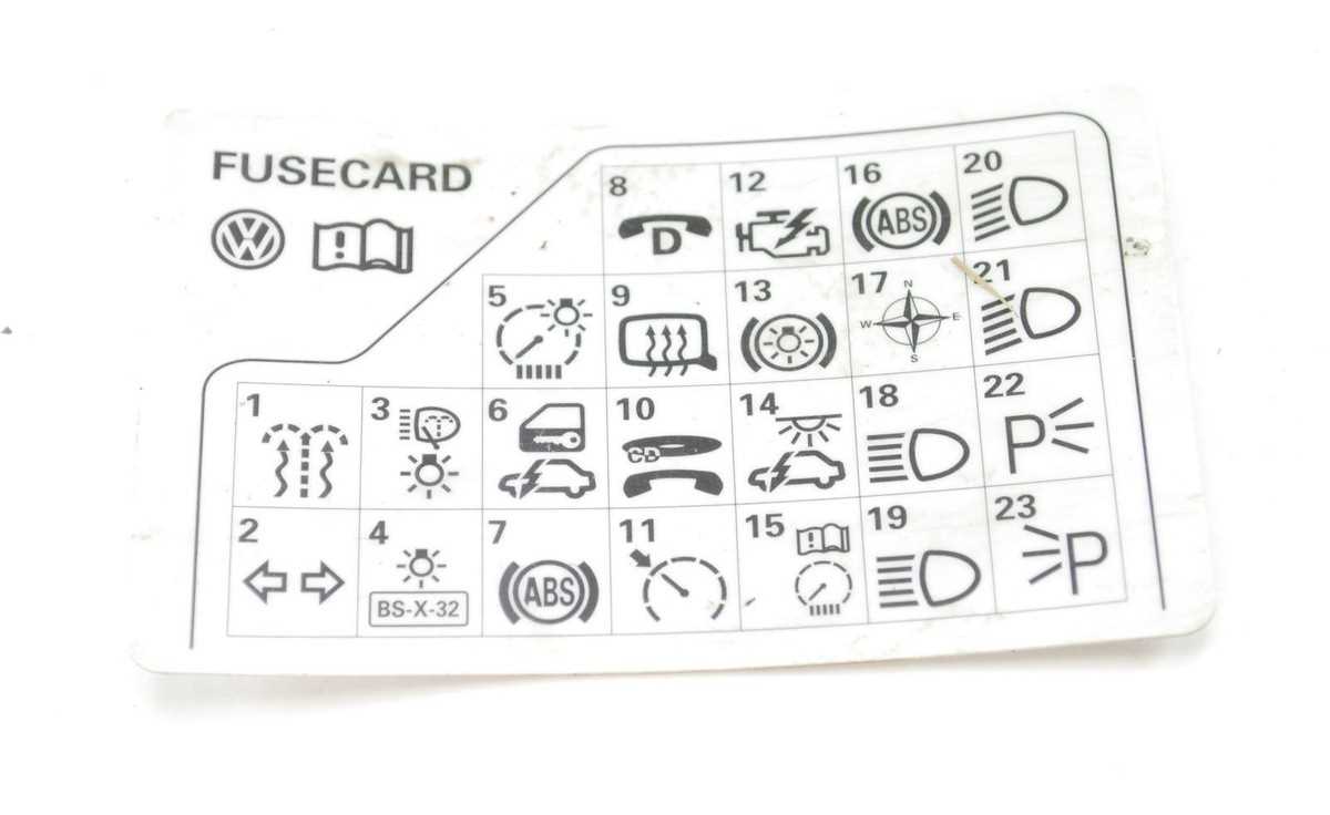 99 passat fuse box diagram