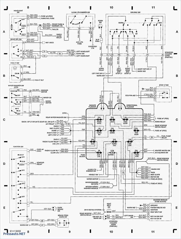 02 jeep grand cherokee fuse panel diagram