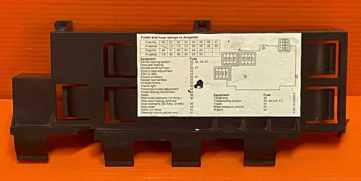 1994 bmw 325i fuse box diagram