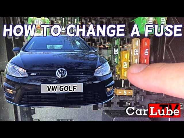 golf 7 fuse box diagram