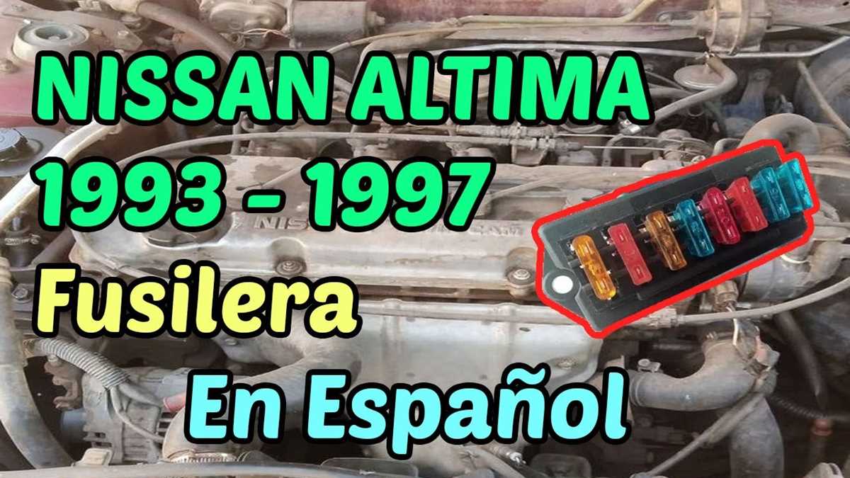 1993 nissan altima fuse diagram
