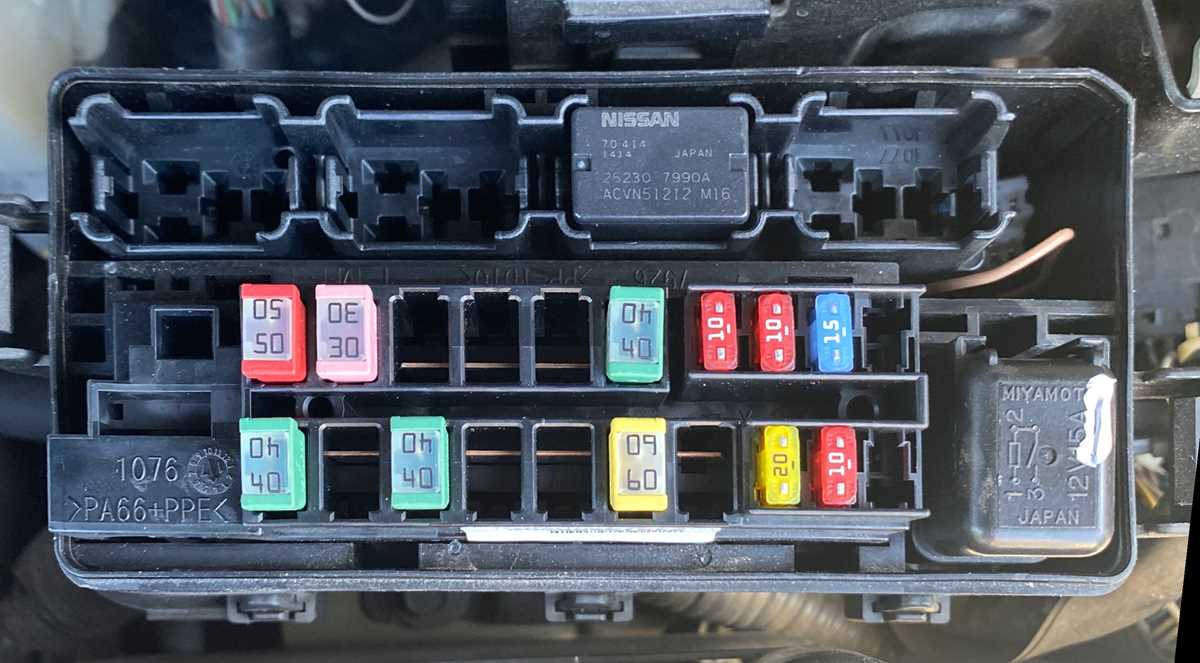 nissan kicks fuse diagram