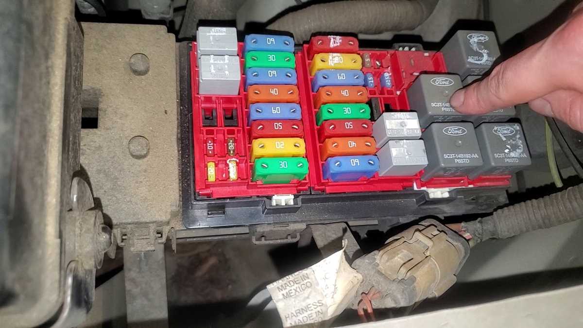 2022 ford e450 fuse box diagram