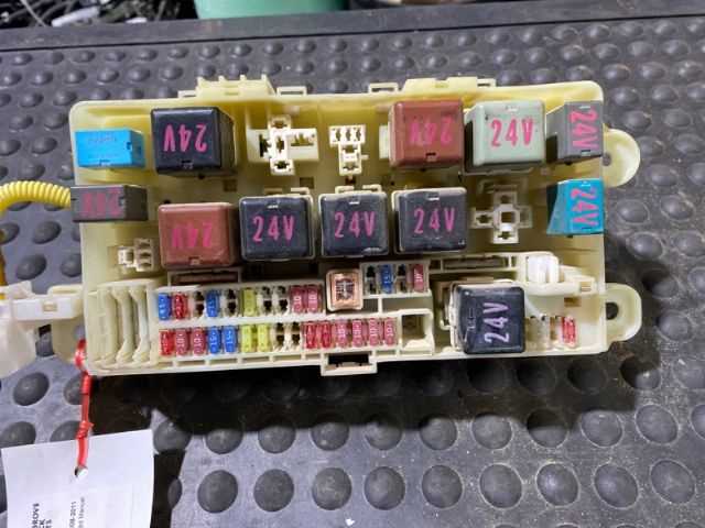 hino fuse box diagram