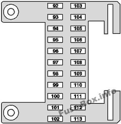 2007 mercedes sl550 fuse diagram