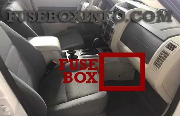 2009 ford escape xlt fuse box diagram