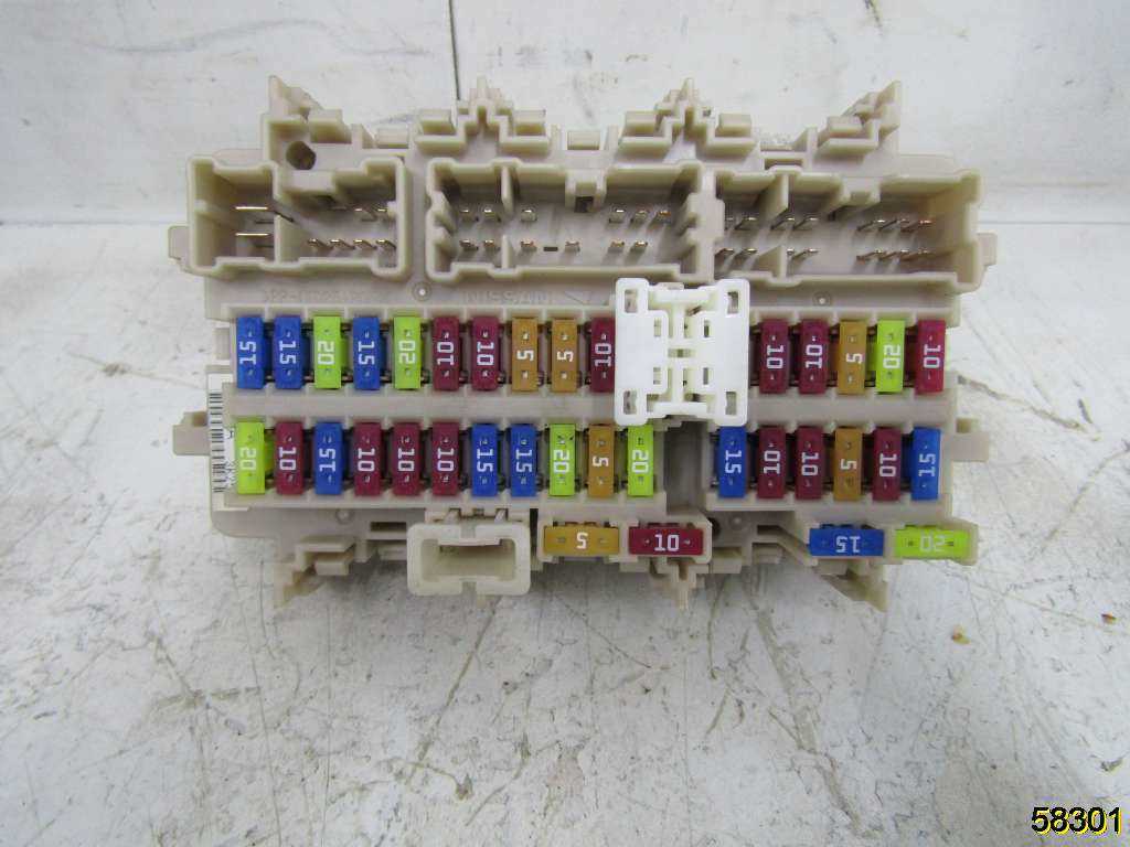 nissan qashqai 2019 fuse box diagram
