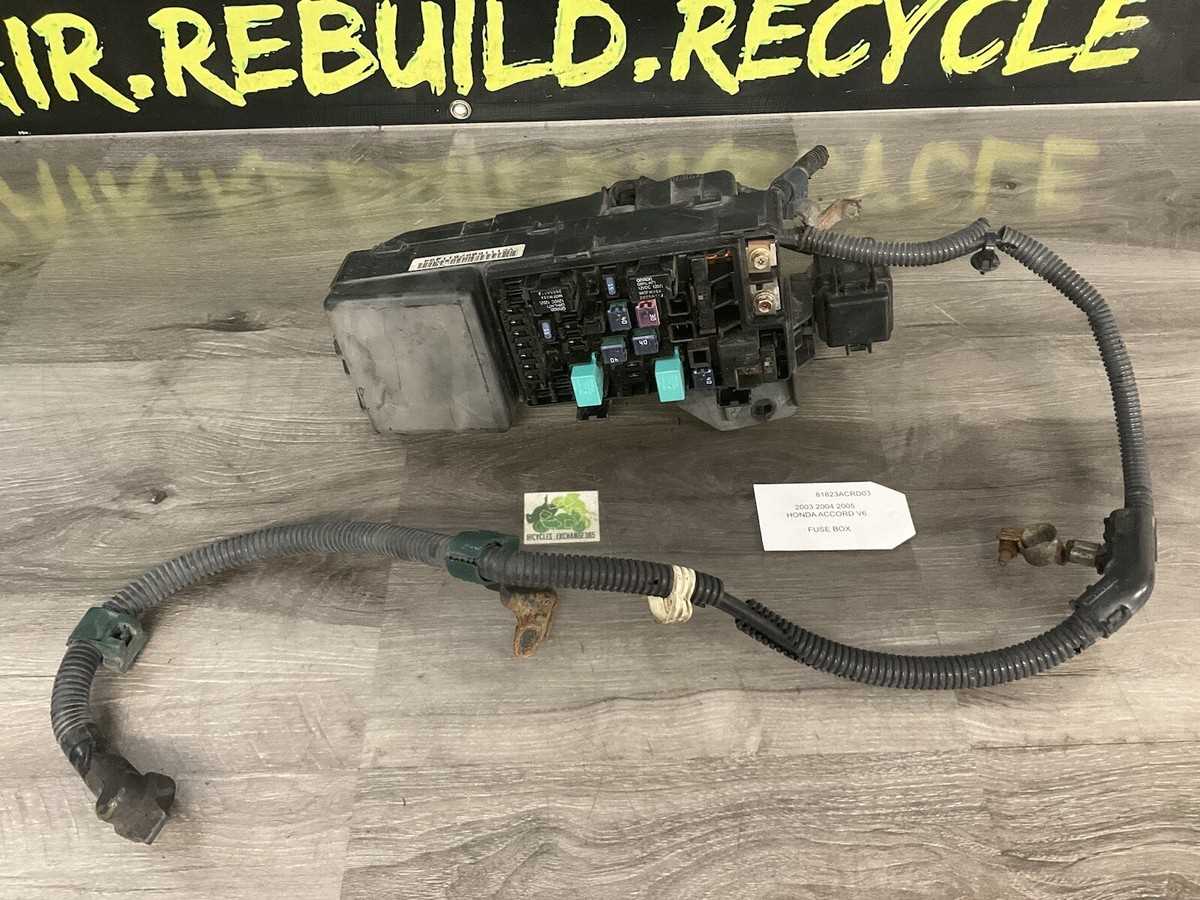 honda accord 2004 fuse diagram