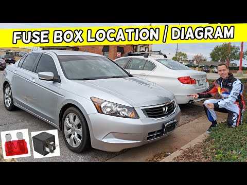 honda accord 2008 fuse box diagram
