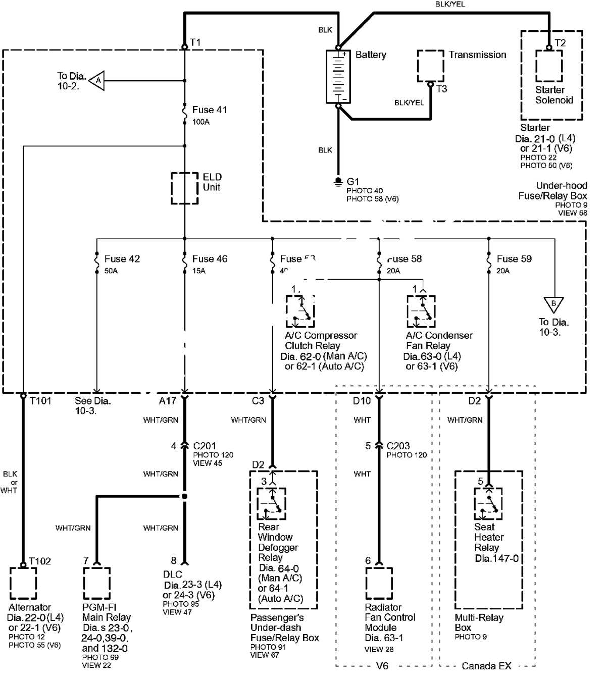 honda accord 2010 fuse box diagram