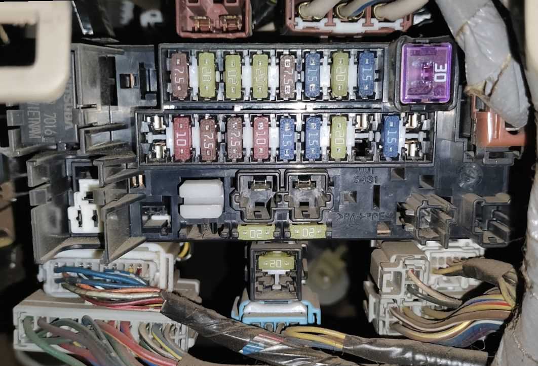 honda city 2017 fuse box diagram