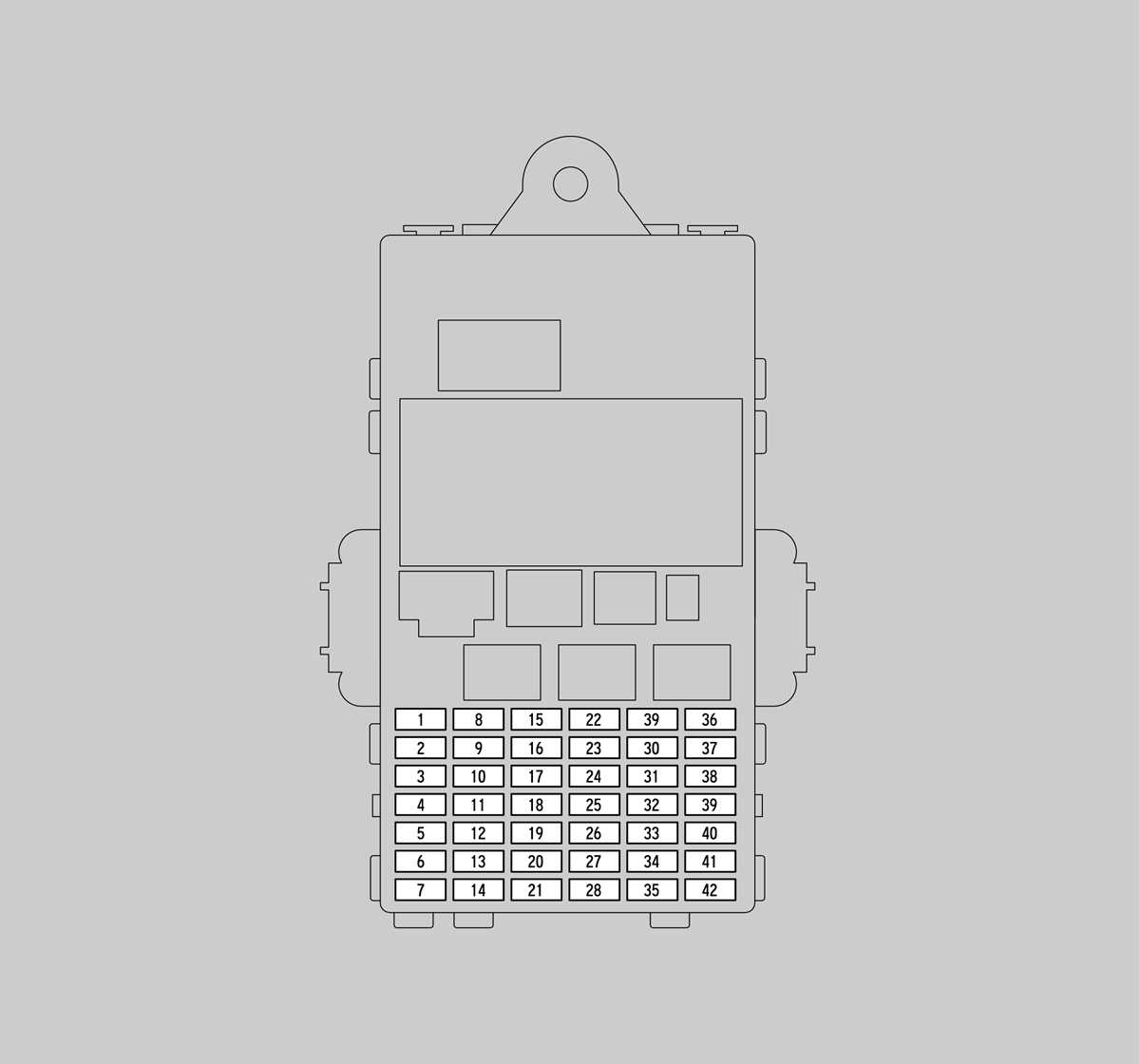 honda jazz 2018 fuse box diagram