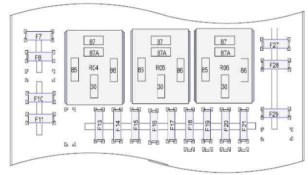 2008 mustang v6 fuse box diagram