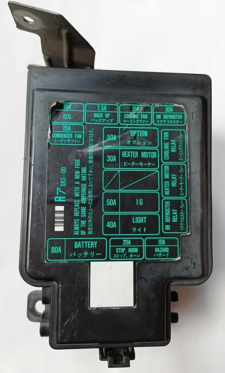 1992 honda civic vx fuse box diagram