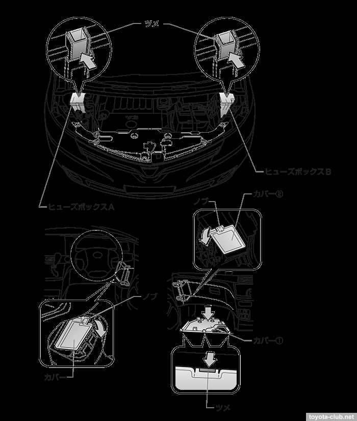 toyota previa fuse box diagram