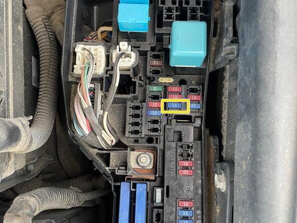 2011 camry fuse box diagram