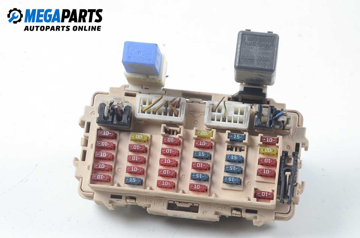 nissan x trail fuse box diagram