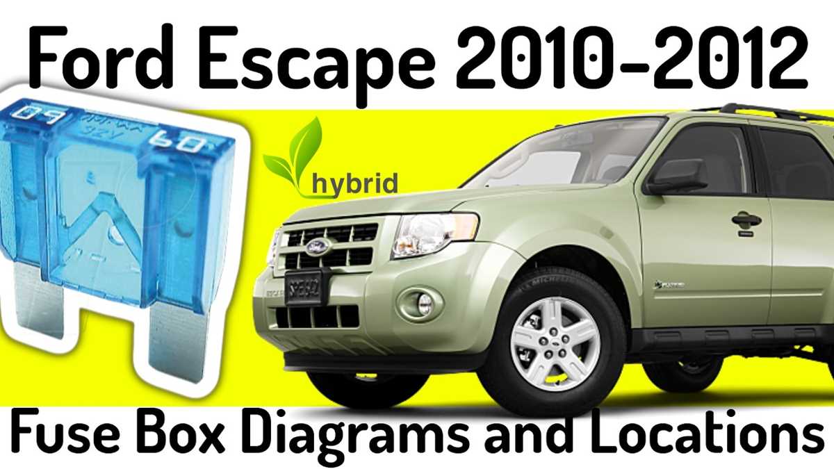 ford escape 2010 fuse diagram