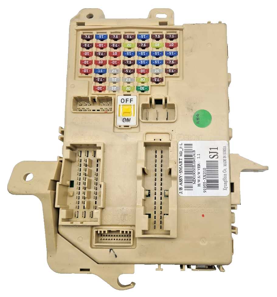 hyundai elantra 2011 fuse box diagram